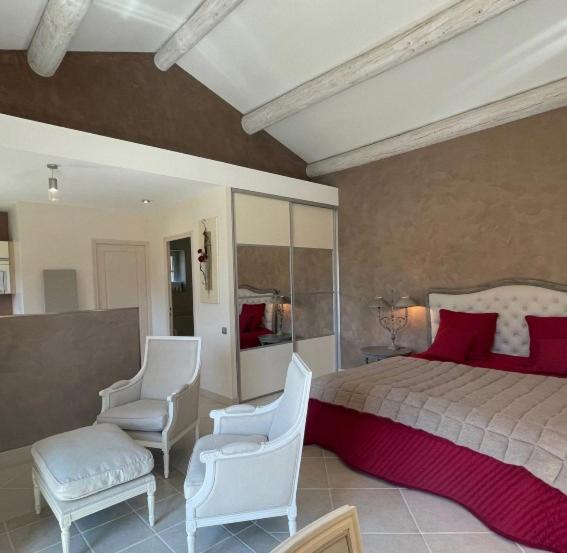 Chateau De Cachard Boffres Zimmer foto
